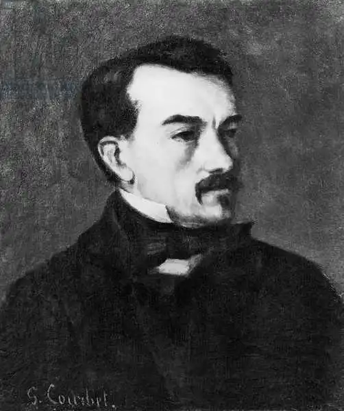 Courbet, Gustave: Portrait of a Man