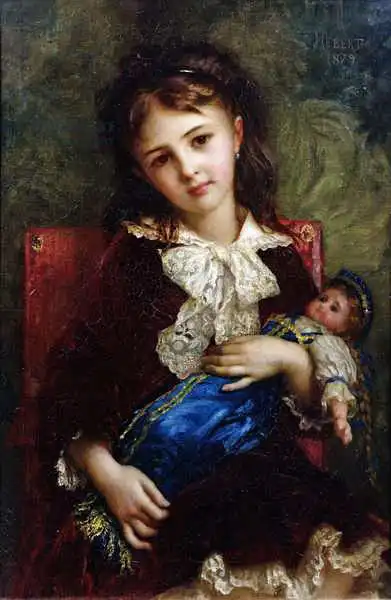 Herbert or Hebert, Antoine Auguste Ernest: Portrait of Catherine du Bouchage