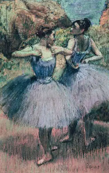 Degas, Edgar: Ballerini in viola