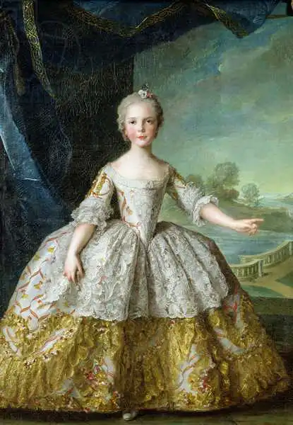 Nattier, Jean-Marc: Infanta Isabelle de Bourbon-Parme (1741-63) 1749