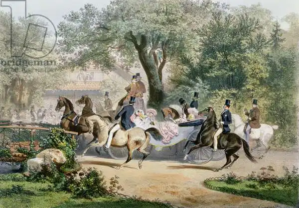 Guérard, Eugene: Promenade au Bois