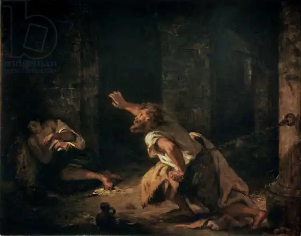 Delacroix, Eugene: The Prisoner of Chillon