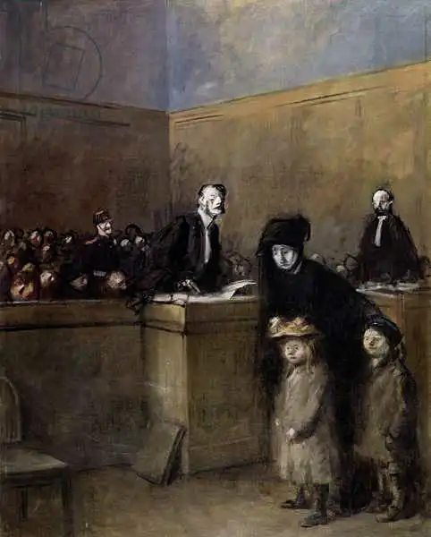 Forain, Jean Louis: The Weak and the Oppressed