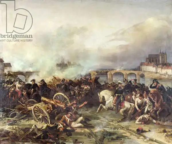Langlois, Jean Charles: Battle of Montereau, 18th February 1814