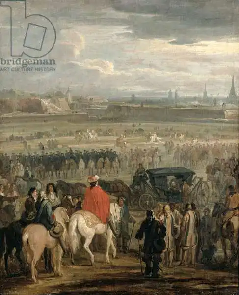Meulen, Adam Frans van der: Surrender of the Citadel of Cambrai, 18th April 1677