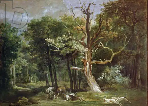 Oudry, Jean-Baptiste: Wolf Hunt in the ...
