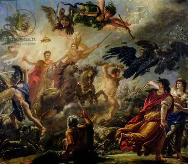 Callet, Antoine Francois: Allégorie de la bataille d