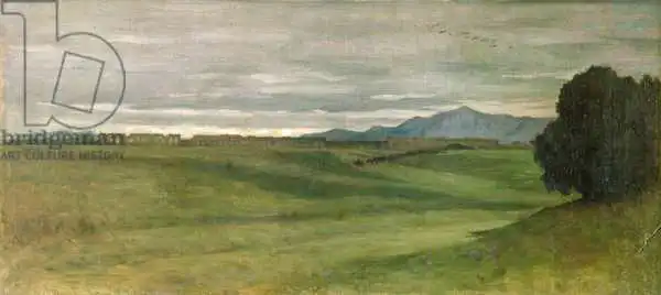 Herbert or Hebert, Antoine Auguste Ernest: Roman Landscape