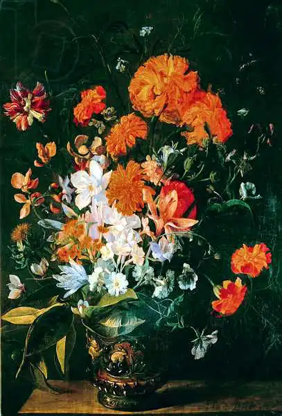 Galle, Hieronymus (st.): Váza květin