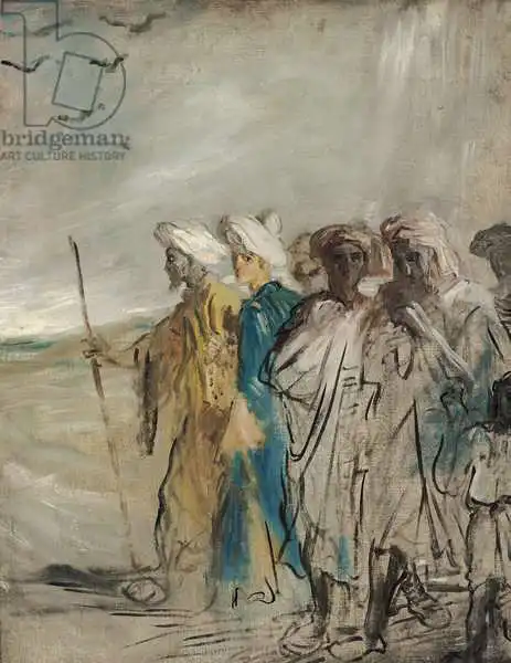 Chassériau, Théodore: Group of Arabs or, Joseph Sold by his Brothers