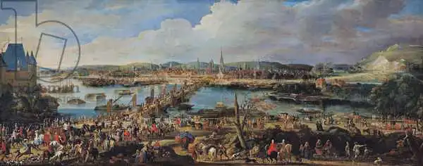 Martin, Pierre-Denis: View of Rouen from Saint-Sever, c.1715-20