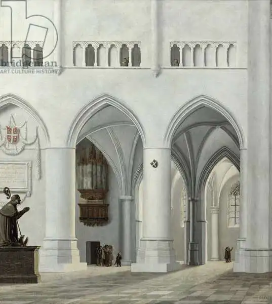 Saenredam, Pieter: Interior of the Church of St. Bavo, Haarlem