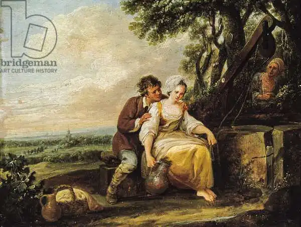Watteau, Francois Louis Joseph: Scene Galante