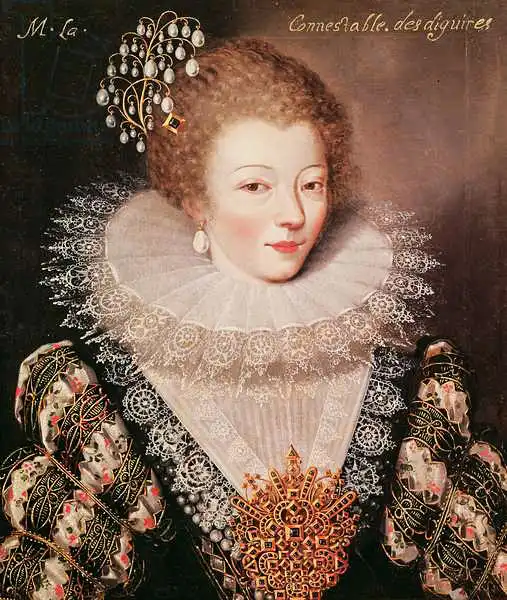 French school (17th century): Portrait of Marie Vignon (c.1576-1657)