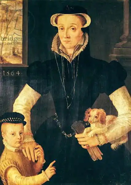 Mor, Anthonis van Dashorst: A Widow and her Son