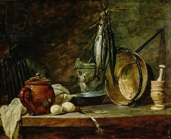 Chardin, Jean-Siméon: Still life: Fast ...