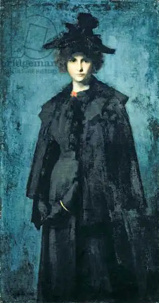 Henner, Jean-Jacques: Portrait of Madame Laura Leroux