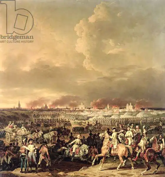 Lecomte, Hippolyte: The Siege of Lille by Albert de Saxe-Tachen, 8th October 1792