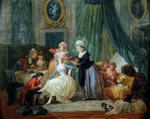 Watteau, Francois Louis Joseph: The Toilet