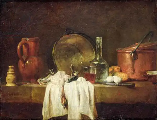 Chardin, Jean-Siméon: The Kitchen Table