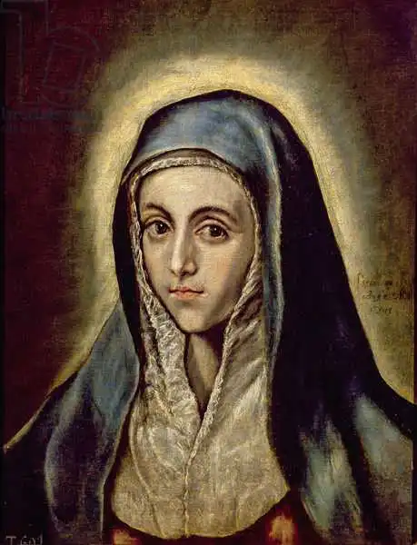 El Greco: The Virgin Mary, c.1594-1604