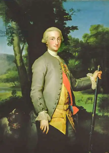 Mengs, Anton Raphael: Charles de Bourbon (1748-1819) Prince of Asturias