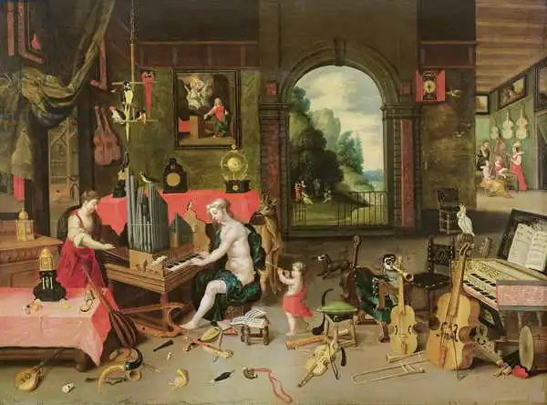 Kessel, Jan van, the elder: Allegory of Hearing
