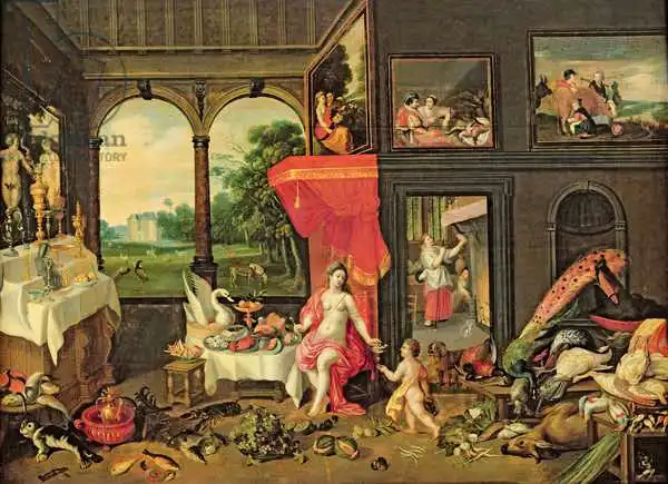 Kessel, Jan van, the elder: Allegory of Taste