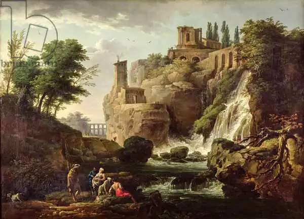 Vernet, Claude Joseph: The Falls of Tivoli