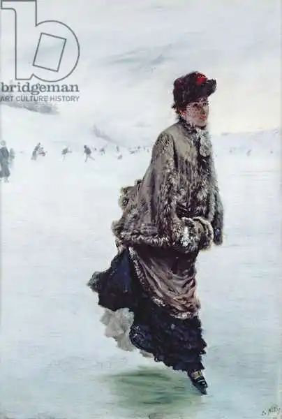 Nittis, Giuseppe de: The Skater