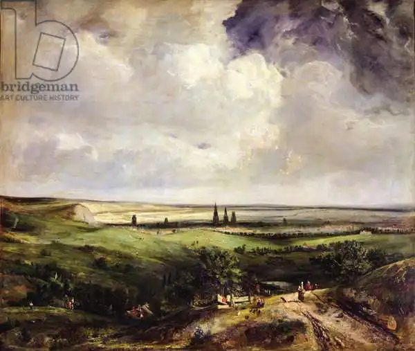 Huet, Paul: View of Rouen