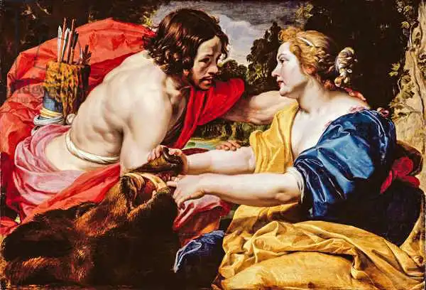 Janssens van Nuyssen, Abraham: Return from the Hunt or, Meleager and Atalanta