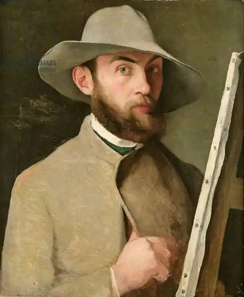 Maurin, Charles: Self Portrait