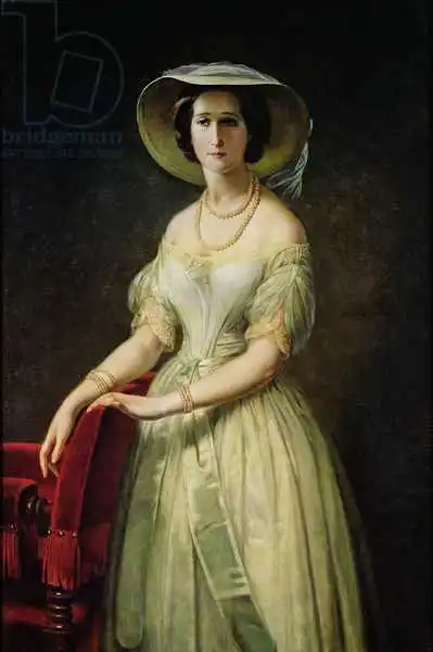 Dubufe, Claude-Marie: Empress Eugenie (1826-1920)