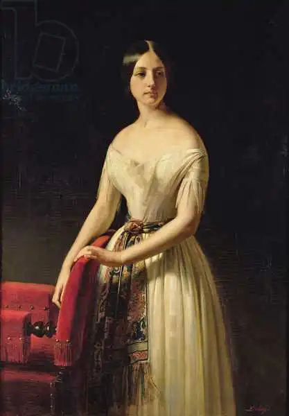 Dubufe, Claude-Marie: Eugenie Saint-Amand