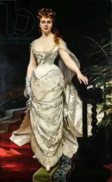 Carolus-Duran, Charles Emile Auguste: Portrait of Mademoiselle X