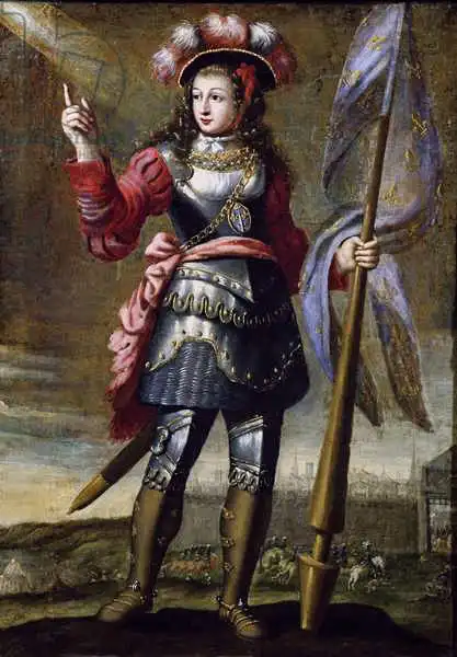 French school (17th century): Joan of Arc (1412-31) Before Orleans