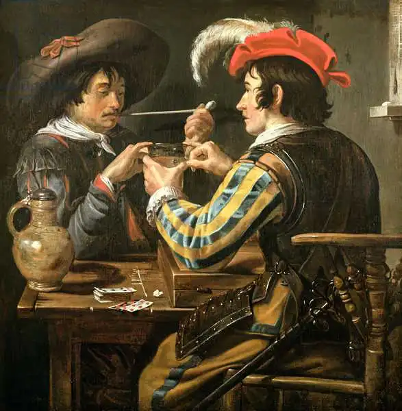 Rombouts, Theodor: The Card Players