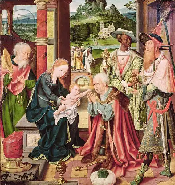 Cleve, Joos van: The Adoration of the Magi
