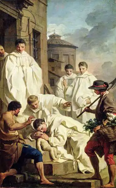 Subleyras, Pierre: Study for St. Benedict Resuscitating a Child