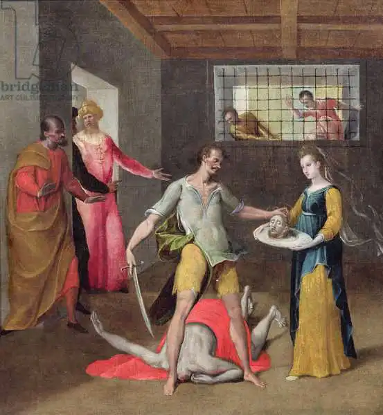 Italian school (16th century): The Beheading of St. John the Baptist