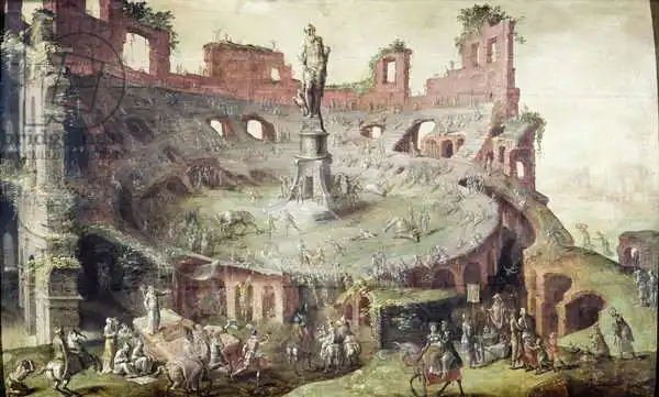 Heemskerck, Maerten van: Antique Bullfight...