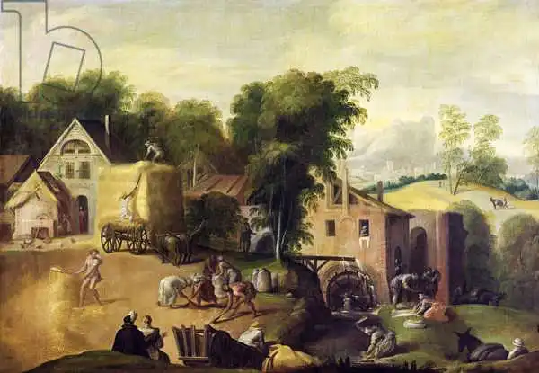 Abbate, Nicolò dell: Winnowing the Grain