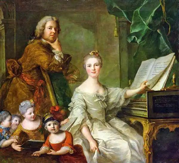 Nattier, Jean-Marc: The Artist and his Family, 1730-62