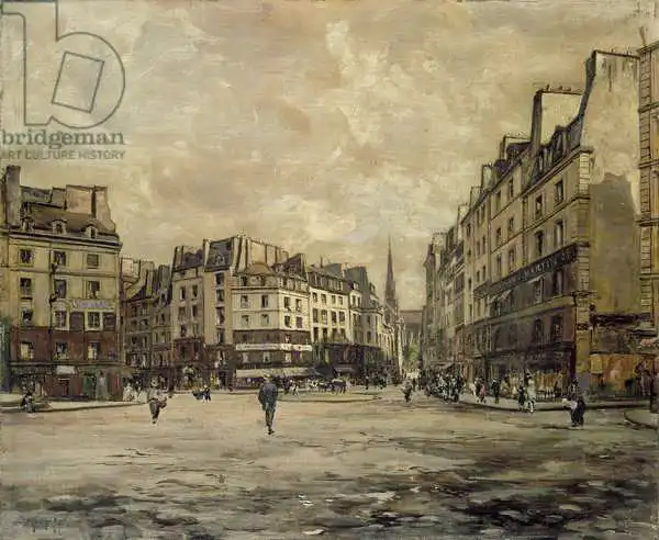 Lansyer, Emmanuel: Place Maubert, Paris