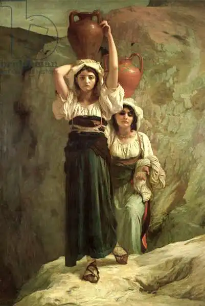 Herbert or Hebert, Antoine Auguste Ernest: The Girls of Alvito