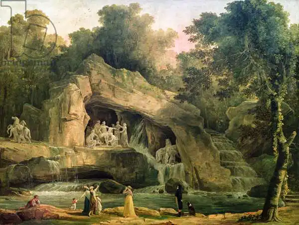 Robert, Hubert: Der Bosquet des Bains d