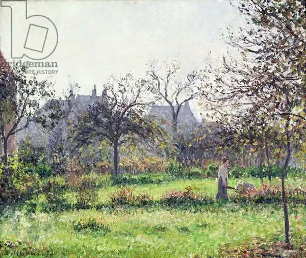 Pissarro, Camille: Morning Sun, Autumn, Eragny