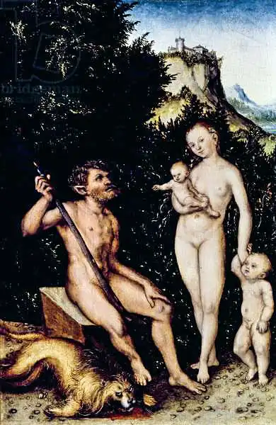 Cranach, Lucas: Die Faunfamilie