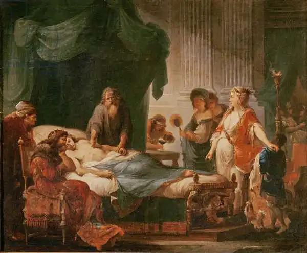Kauffmann, Angelica: Antiochus and Stratonice